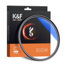 Світлофільтр K&F Concept 52mm HMC UV Blue-Coated Japan Optics (KF01.1422)