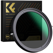 Світлофільтр нейтрально-серый K&F Concept 82мм Nano-X CPL+Variable FADER NDX ND2-ND32 (KF01.1088V1)