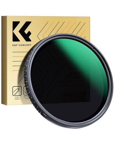 Змінний ND-фільтр K&F Concept 67mm D Series ND2–400 (KF01.2360)