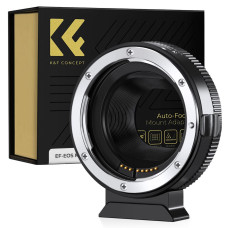 Автофокусний адаптер K&F Concept Canon EF на EOS M (EF EF-S на EOS-M) для EOS M3 M5 M6 M10 M50 M100 M200