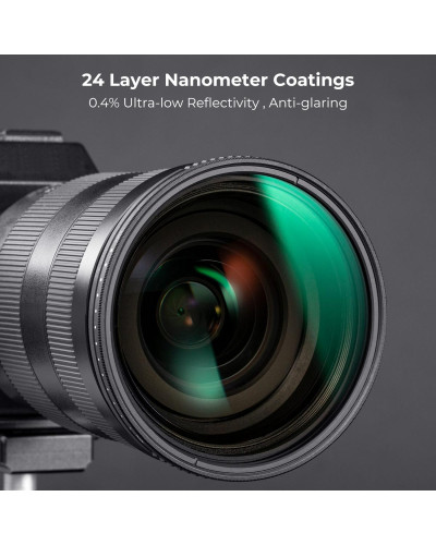 Змінний ND-фільтр K&F Concept 82mm D Series ND2–400 (KF01.2363)