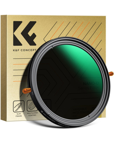 Комбінований світлофільтр K&F Concept 82mm ND & CPL 2 в 1 ND2-ND32 + CPL (KF01.2408) 