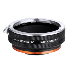 Адаптер K&F Concept для кріплення об'єктива Canon EF до камери з кріпленням M4/3 (KF06.505)