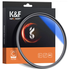 Світлофільтр K&F Concept 40,5 мм HMC UV з синім покриттям, Japan Optics (KF01.1418)