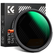 Світлофільтр 3-в-1 K&F Concept ND2-32 + CPL + Black Mist 1/4 (VND 1–5 стопів, кіноефект, Nano-C)